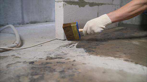 SJ Waterproofing Pros Waterproofing coverage map for New Liberty, KY and surrounding area